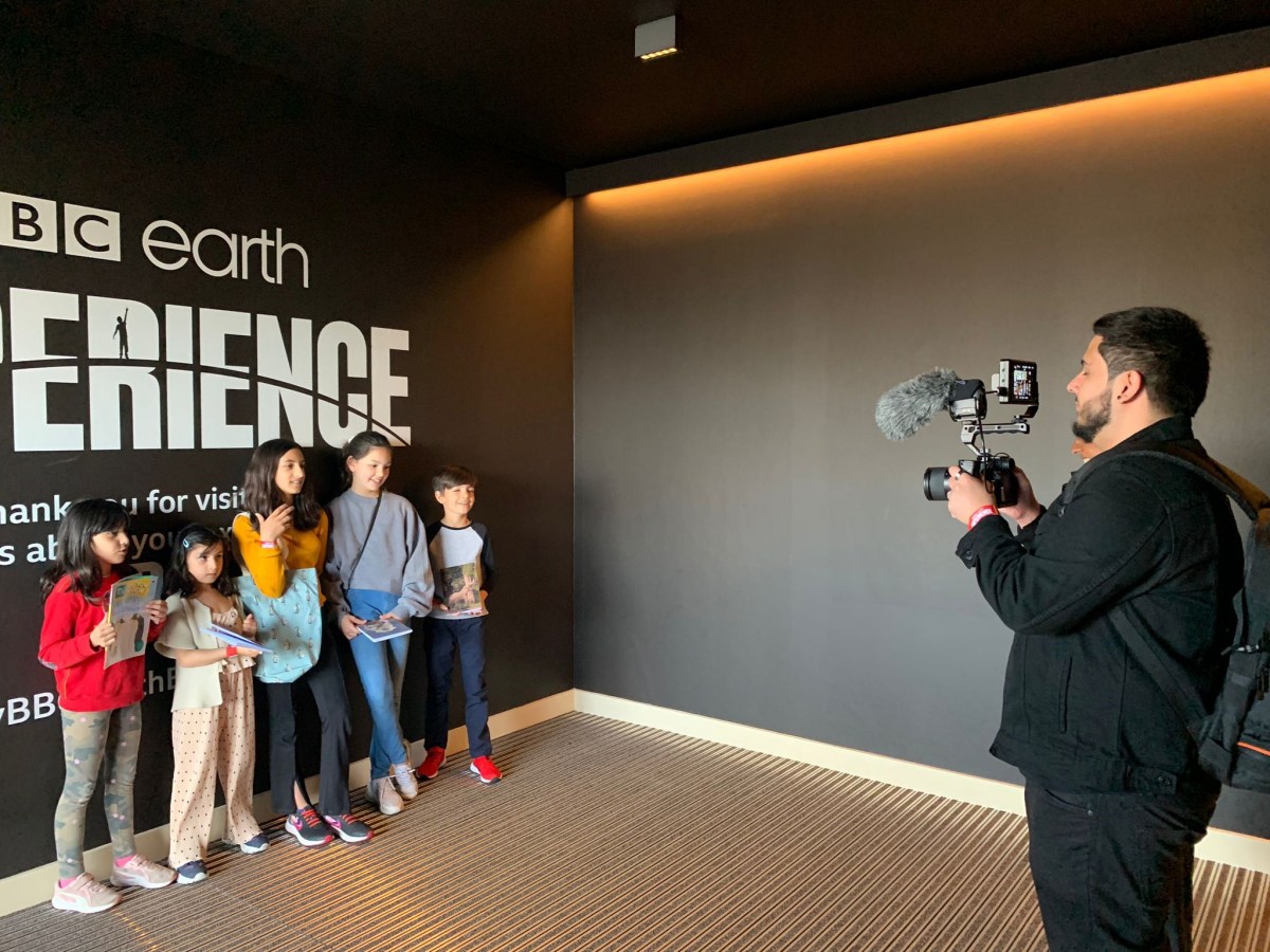 BBC Earth immersive&nbsp;experience